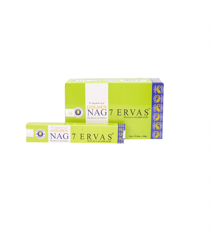 Vijayshree Nag 7 Ervas Incense - 15g